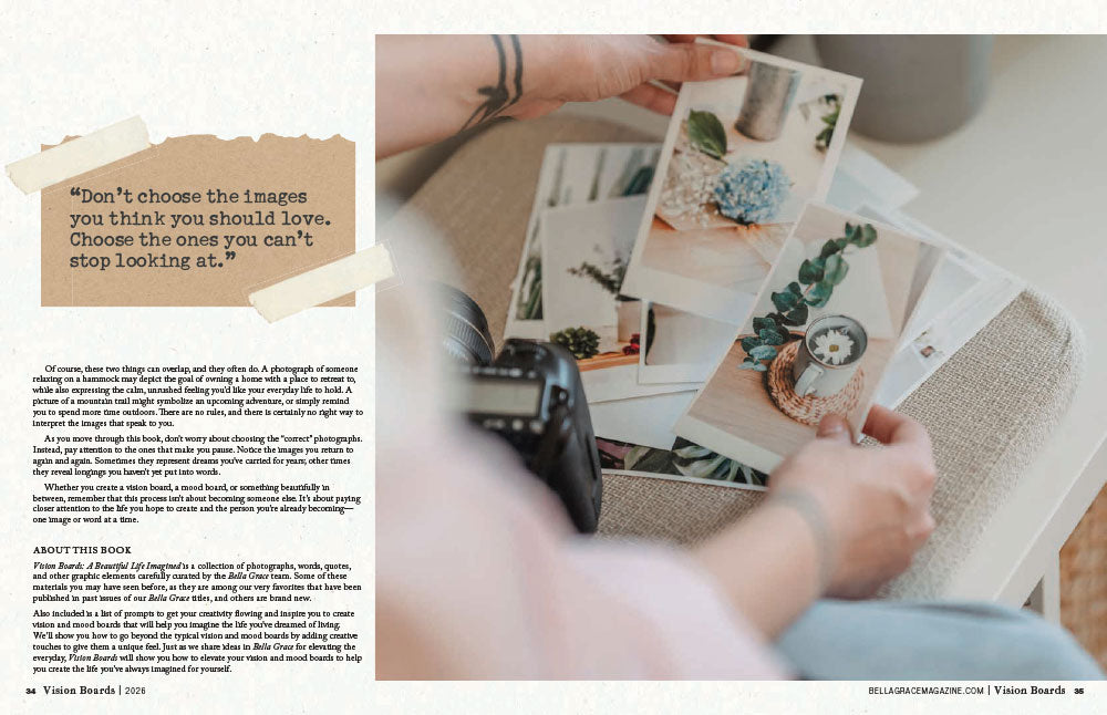 Vision Boards: A Beautiful Life Imagined Issue 1 Pre-Order