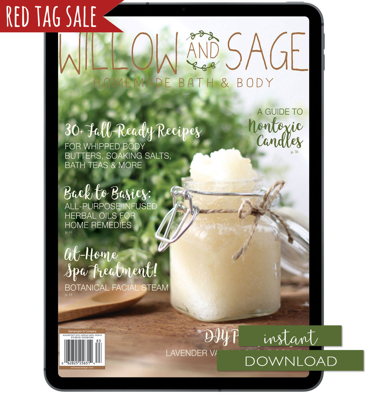 Willow and Sage Autumn 2018 Instant Download