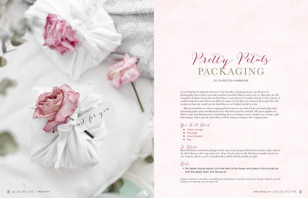 Willow and Sage Winter 2020 Instant Download
