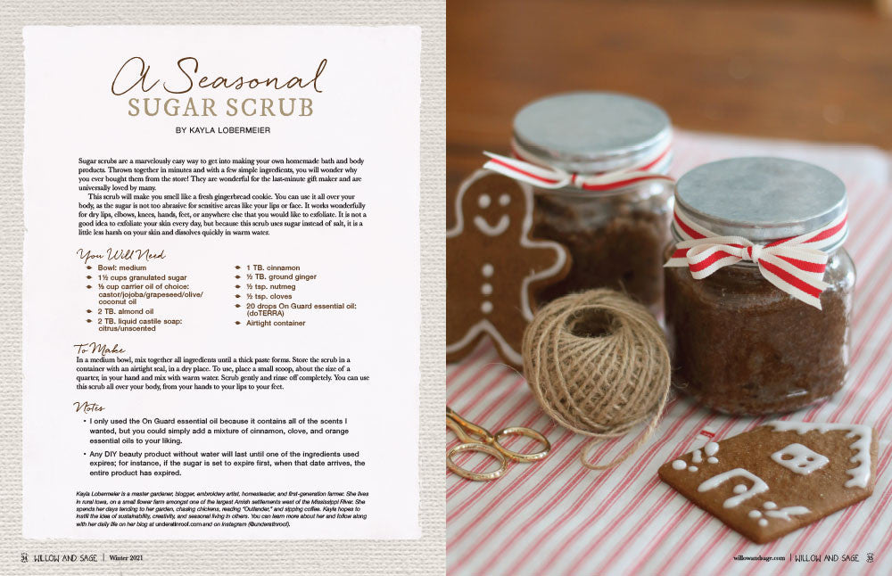 Willow and Sage Winter 2022 Instant Download
