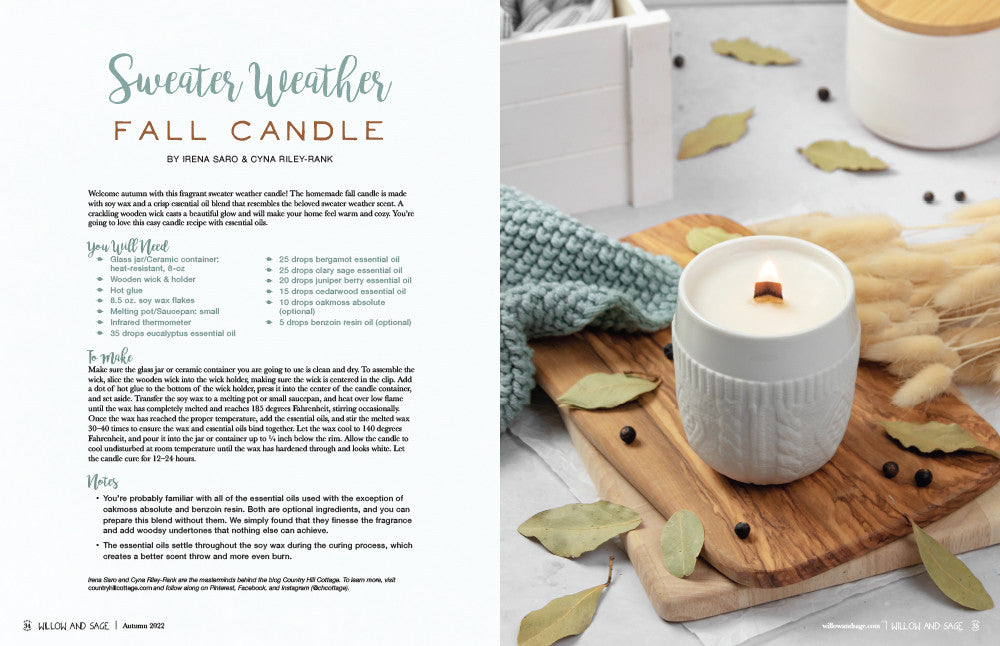 Willow and Sage Autumn 2022 Instant Download
