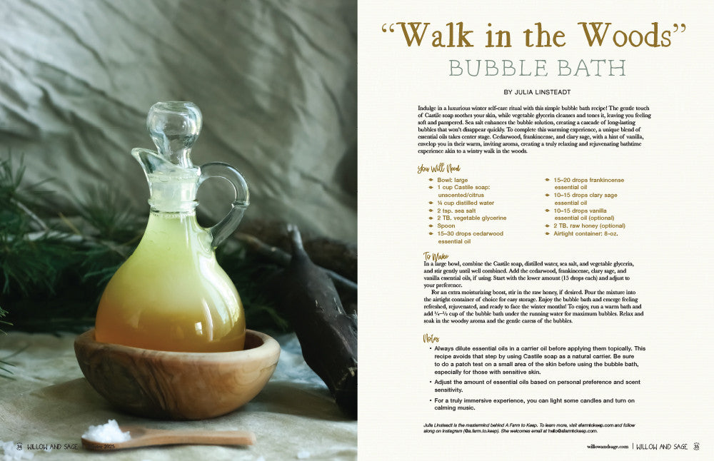 Willow and Sage Winter 2025 Instant Download