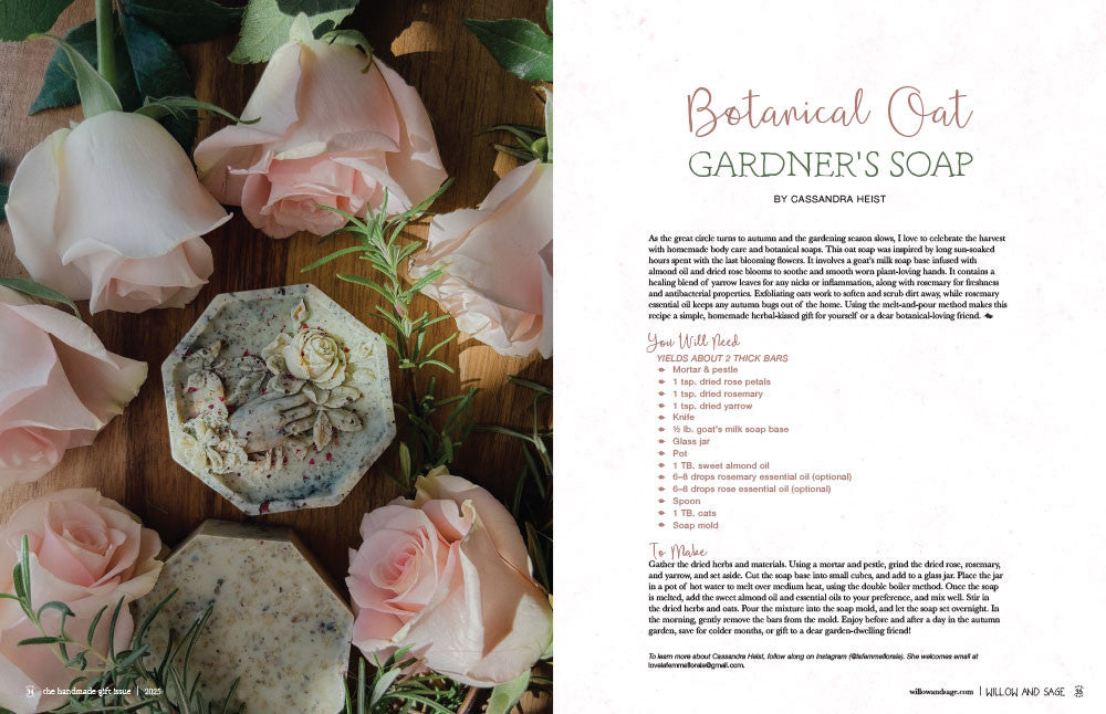 Willow and Sage The Handmade Gift Issue Volume 2 Instant Download