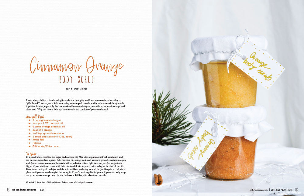 Willow and Sage The Handmade Gift Issue Volume 2 Instant Download