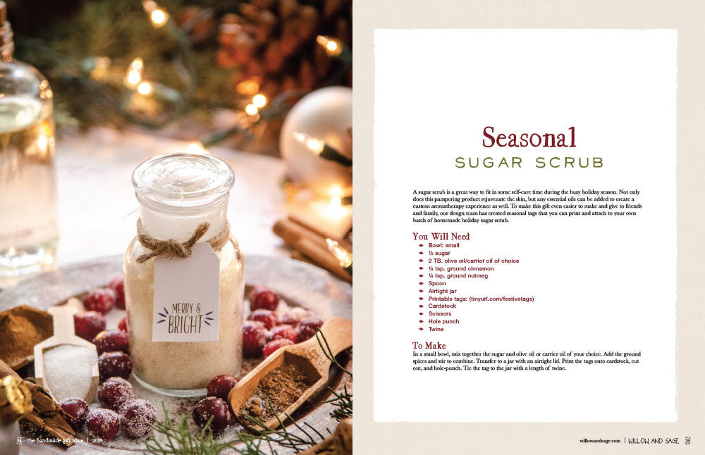 Willow and Sage The Handmade Gift Issue Volume 2 Instant Download