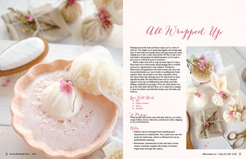 Willow and Sage The Handmade Gift Issue Volume 2 Instant Download
