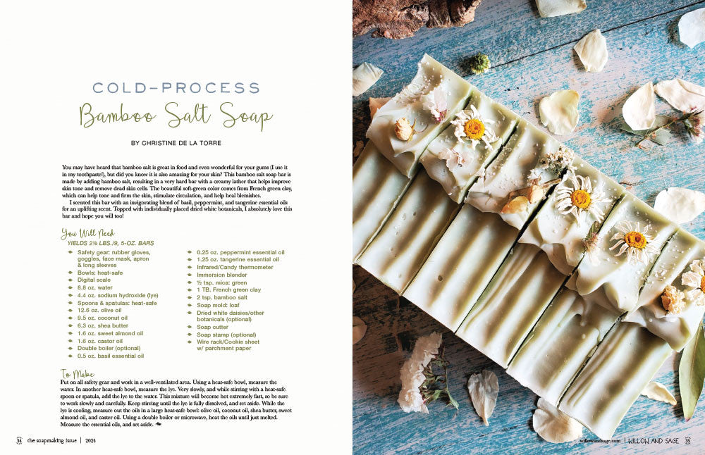 Willow and Sage The Soapmaking Issue Volume 1