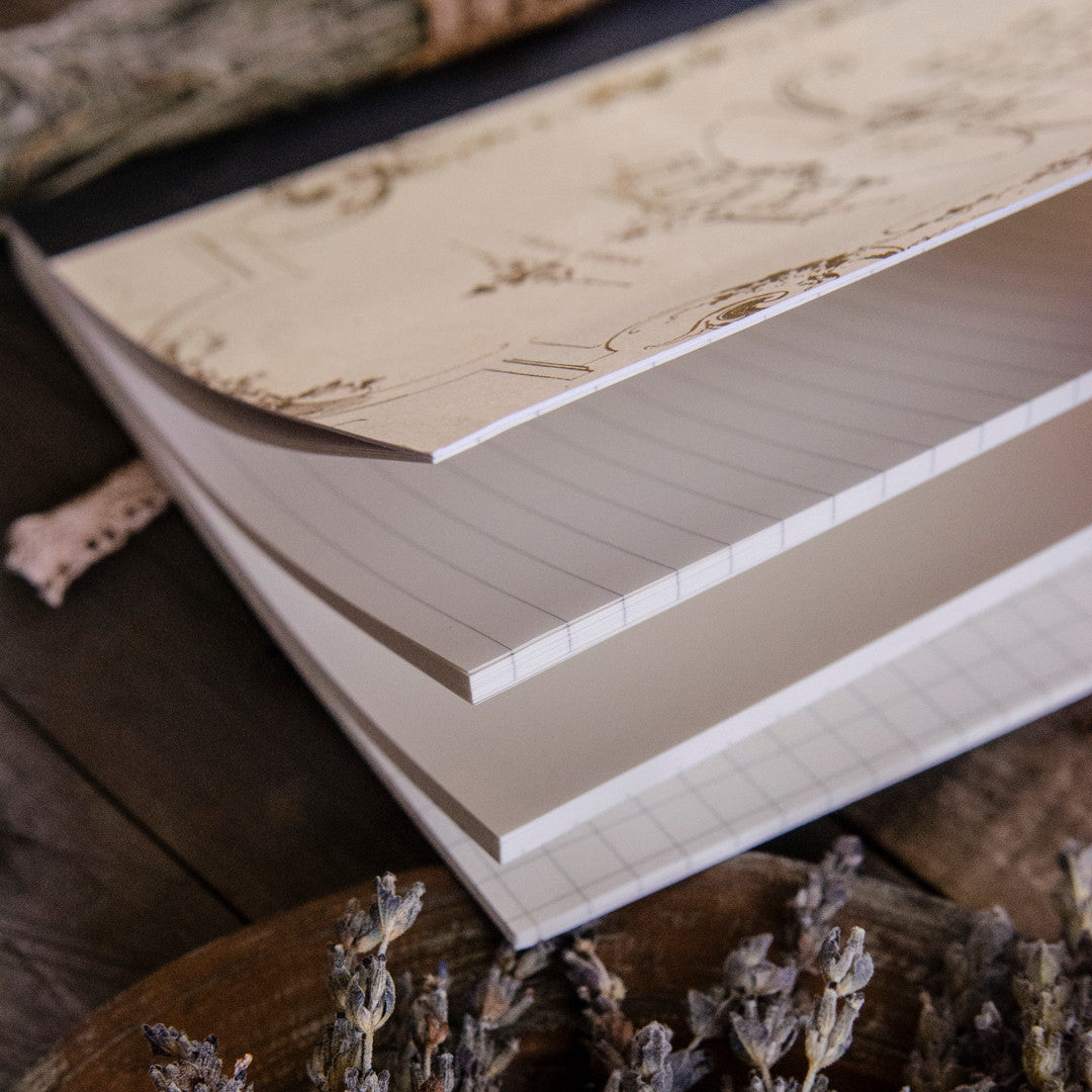 A Light in the Heart Clothbound Notebook by Papaya Art