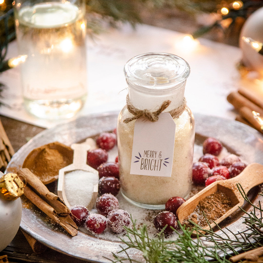 Harvest Scrub Recipe With Festive Gift Tags (Free Printables)