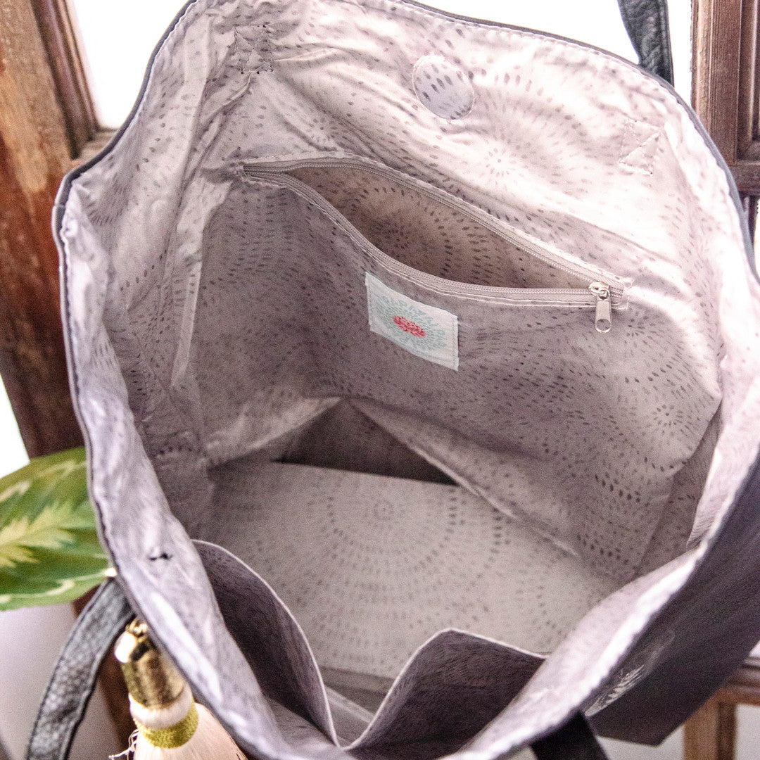 From the Heart Bucket Tote by Papaya Art