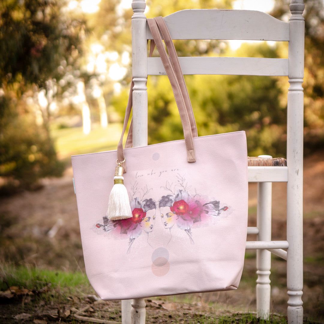 Reflection Bucket Tote by Papaya Art