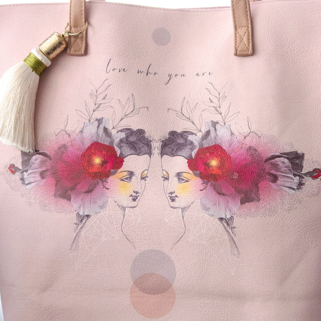 Reflection Bucket Tote by Papaya Art