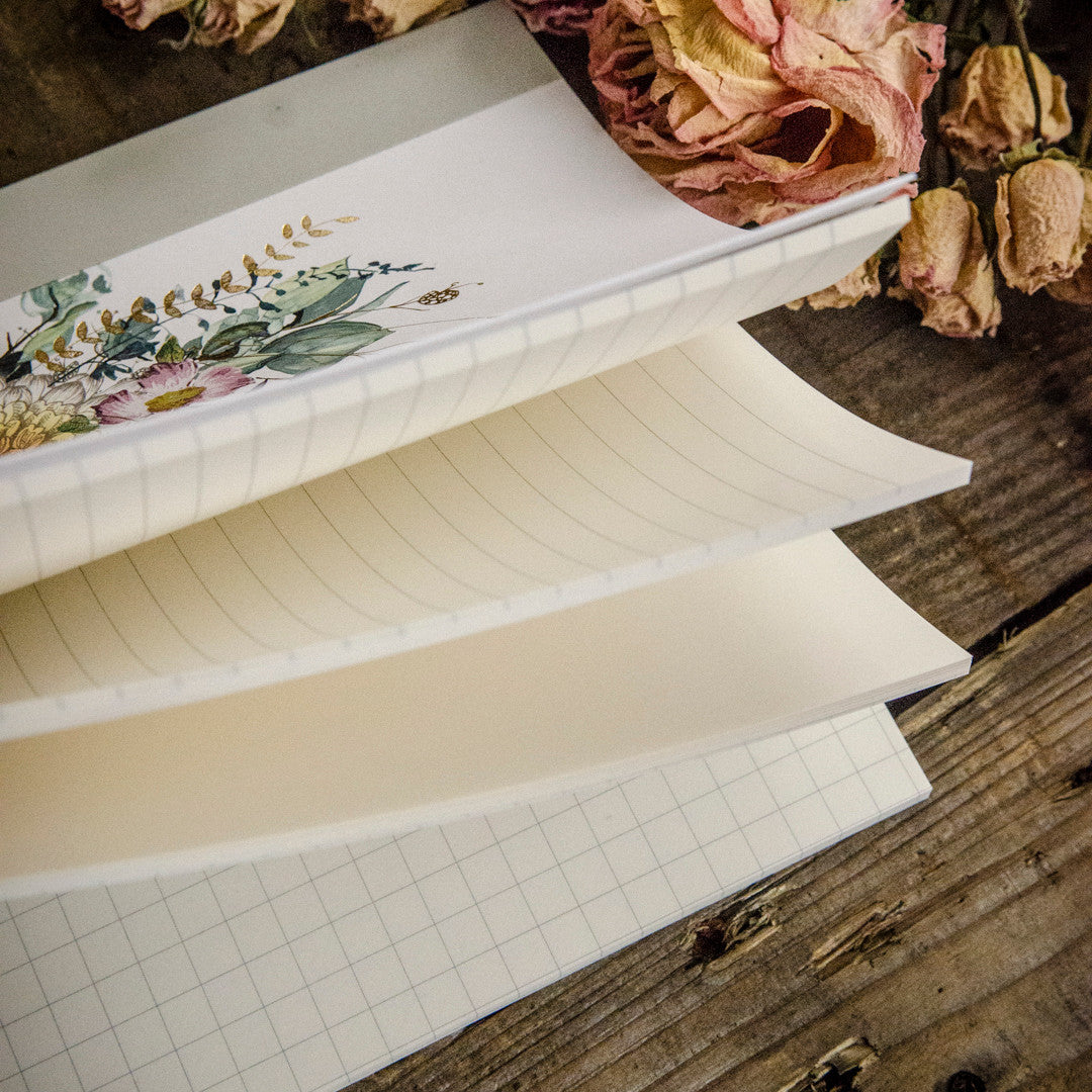 Sunrise Petals Clothbound Notebook by Papaya Art