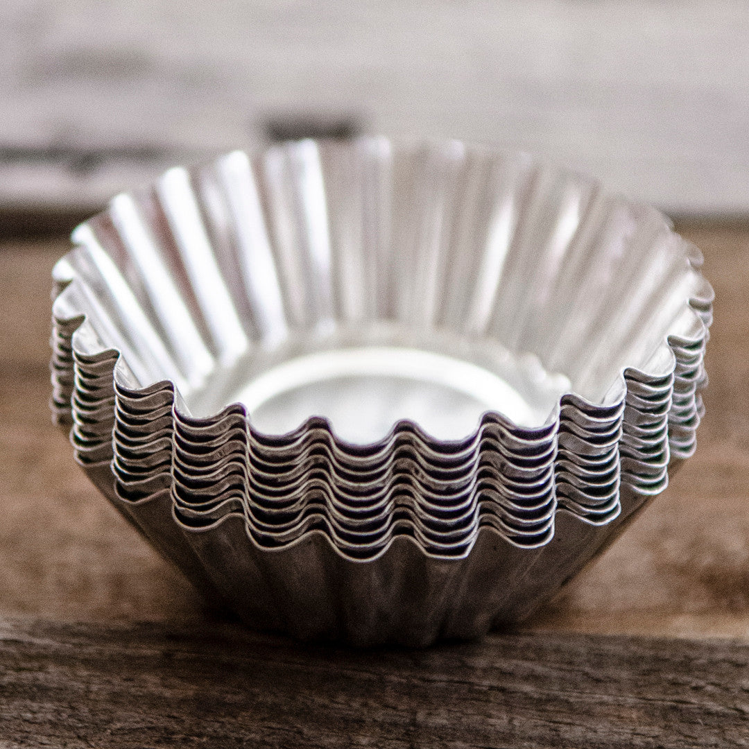 Fluted Tart Tin Molds — Kit of 10