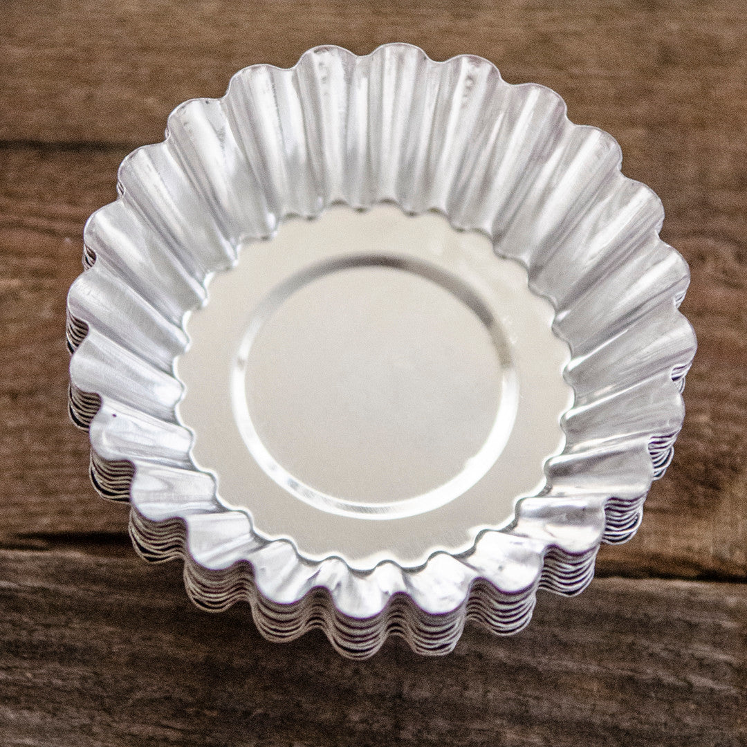 Fluted Tart Tin Molds — Kit of 10