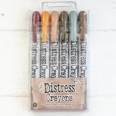 Ranger Ink Distress Crayons Set - Vintage Elegance