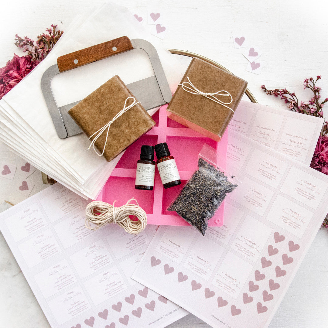 DIY Lemon Lavender Soap-Making Kit