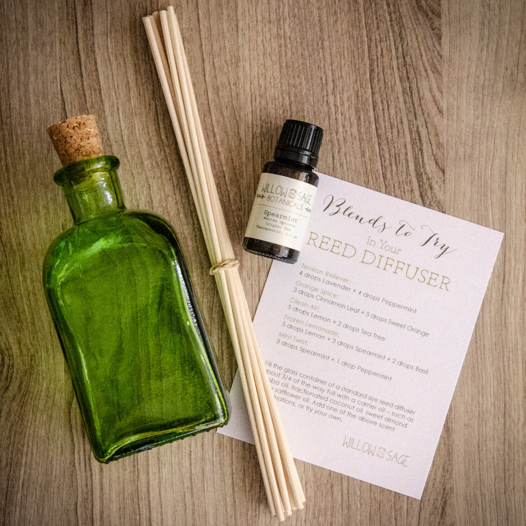 Cool and Fresh Spearmint Essential Oil Diffuser Kit