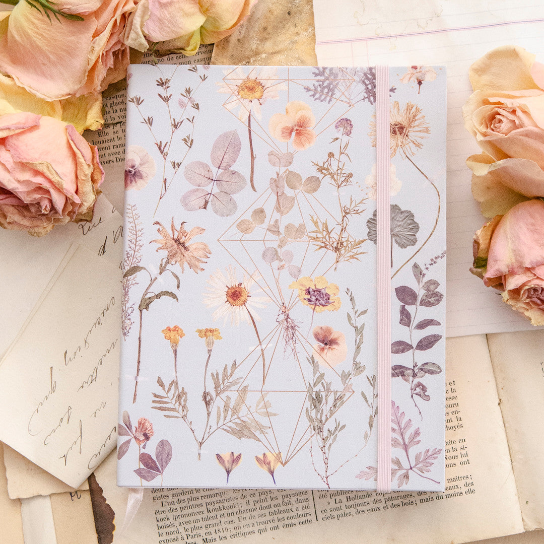 Golden Garden Sketchbook by Papaya Art