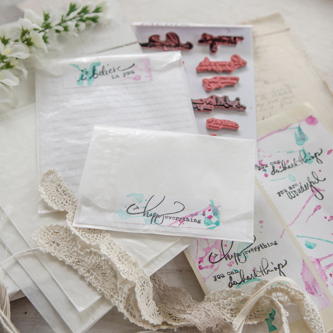 Handmade Statement Stickers