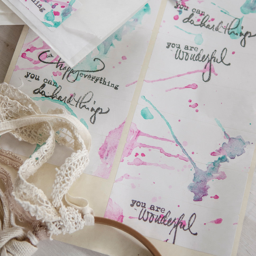 Handmade Statement Stickers