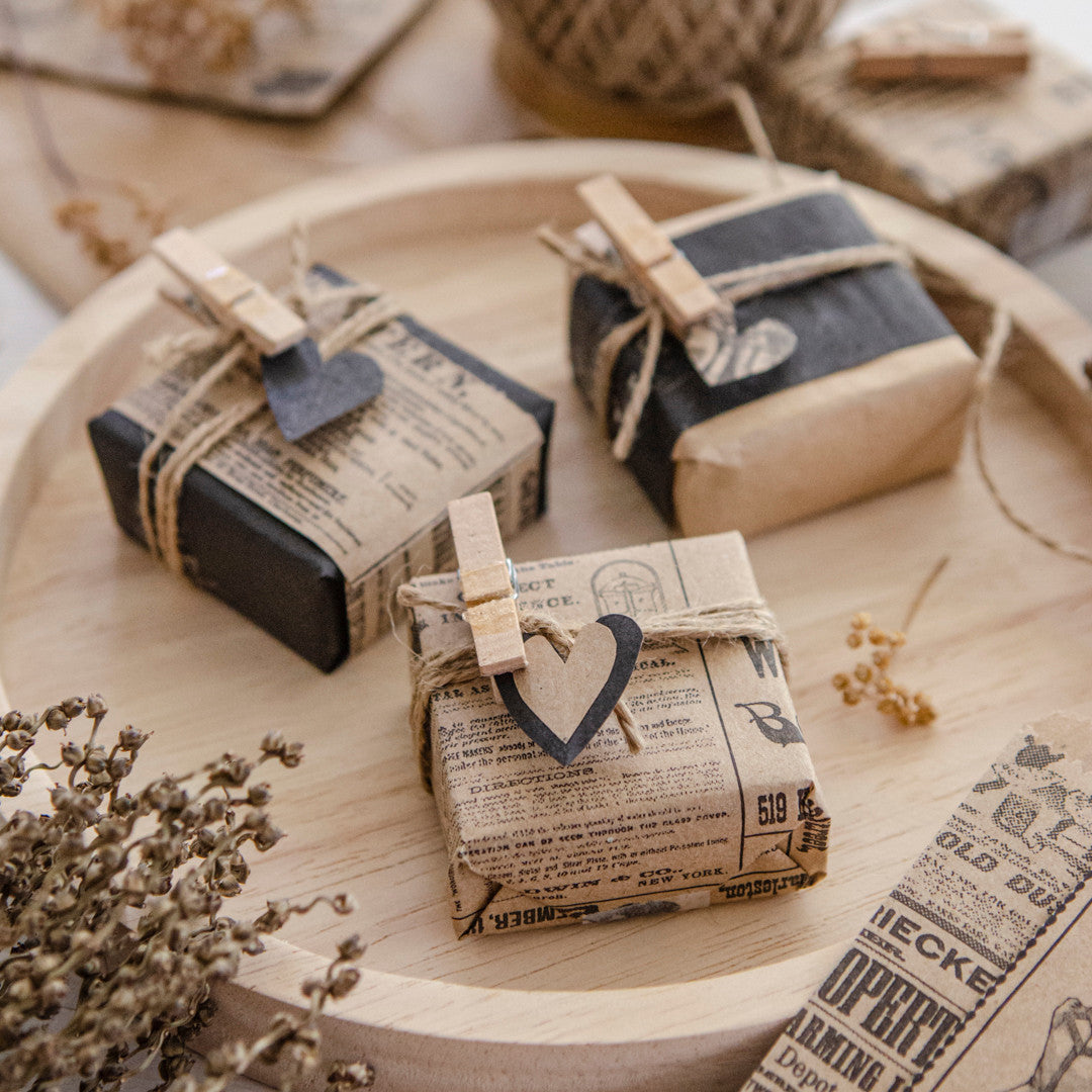 Black, Kraft and Read All Over Packaging
