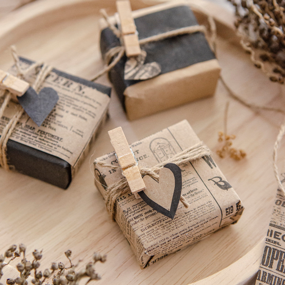 Black, Kraft and Read All Over Packaging