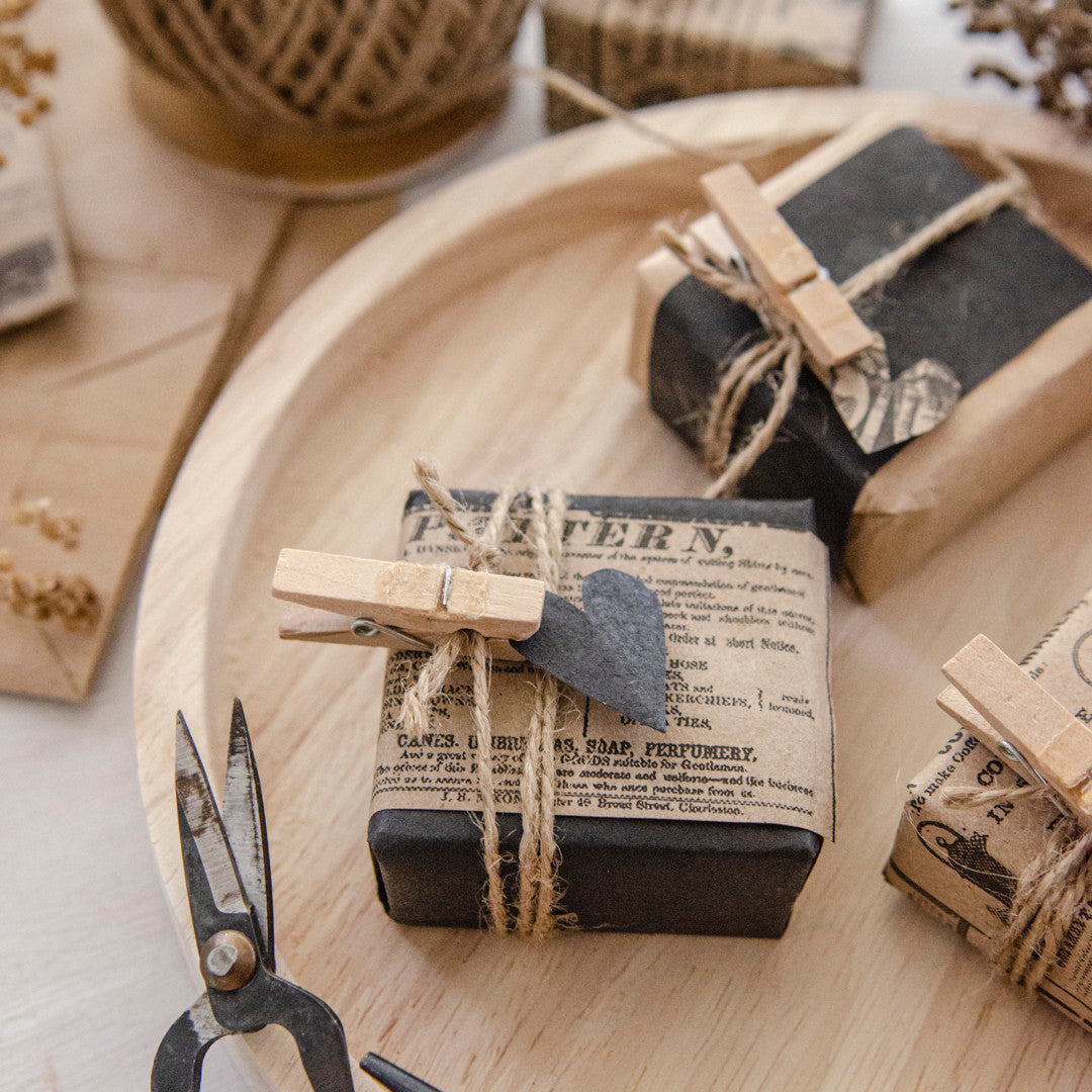 Black, Kraft and Read All Over Packaging
