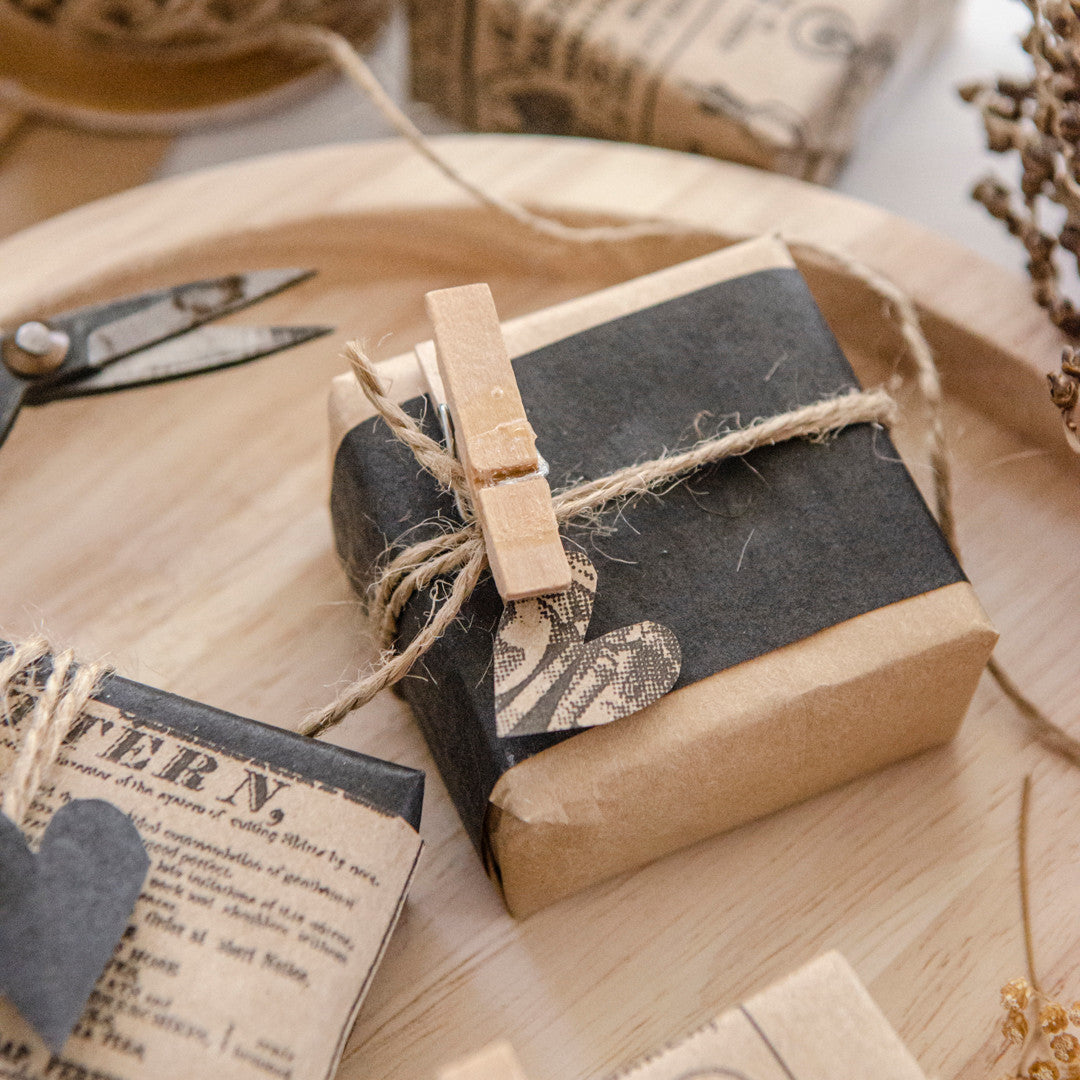 Black, Kraft and Read All Over Packaging
