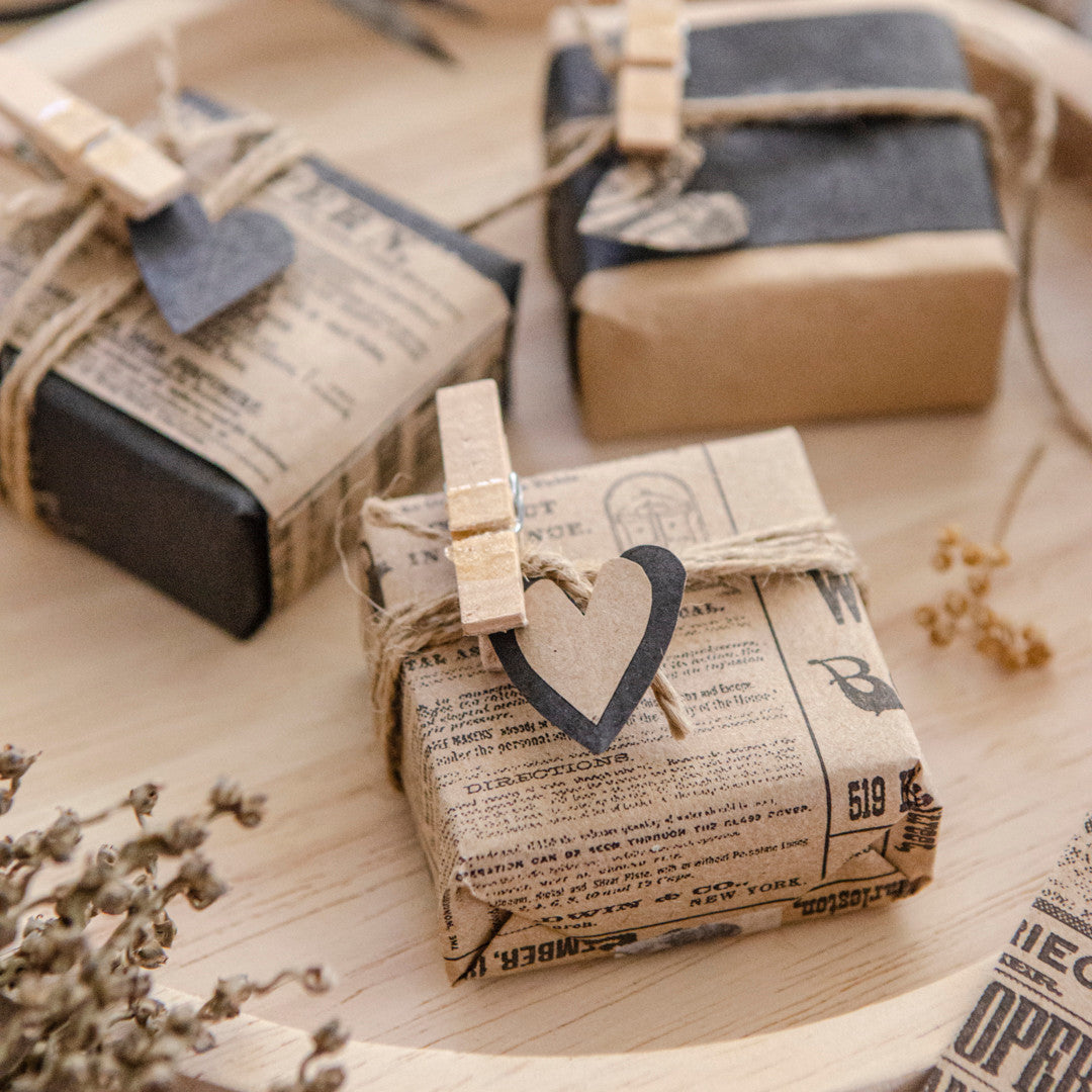 Black, Kraft and Read All Over Packaging