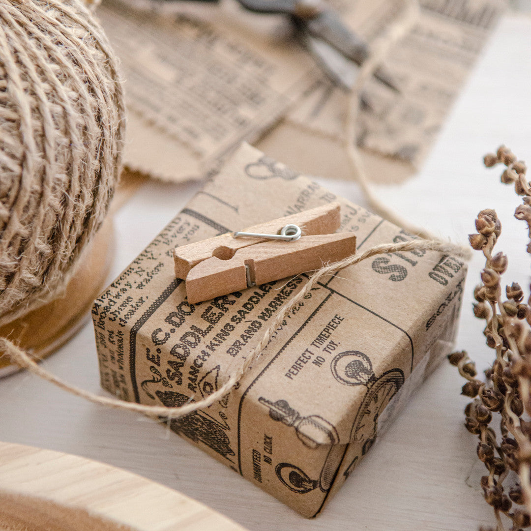 Black, Kraft and Read All Over Packaging