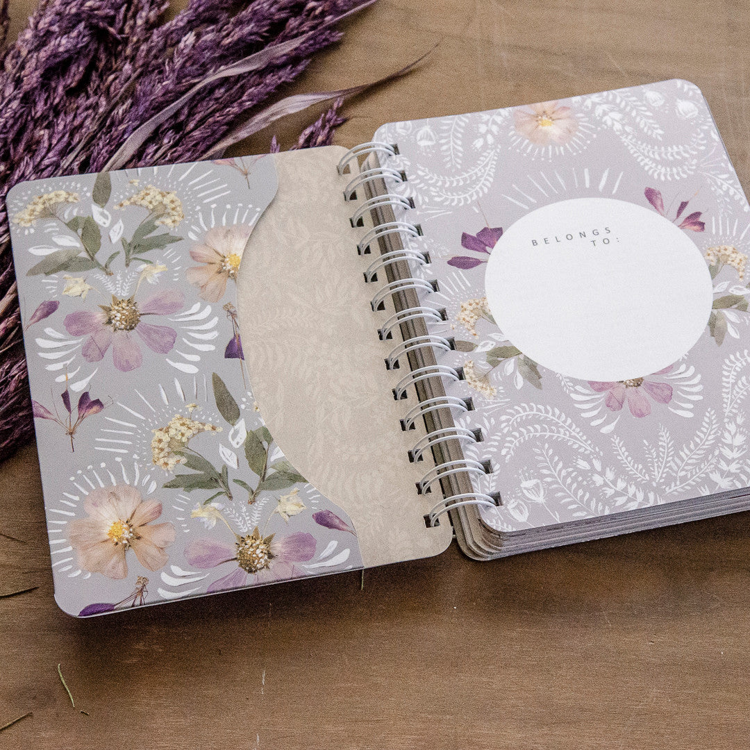 2021 - 2022 Orchid Lace On-the-Go Weekly Planner
