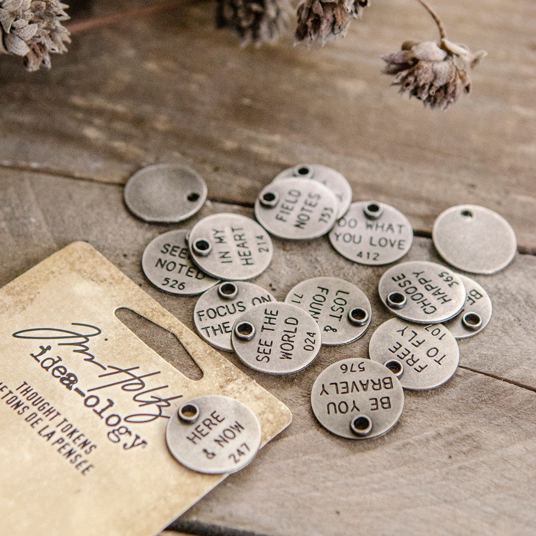 Advantus Idea-ology Tim Holtz Thought Tokens