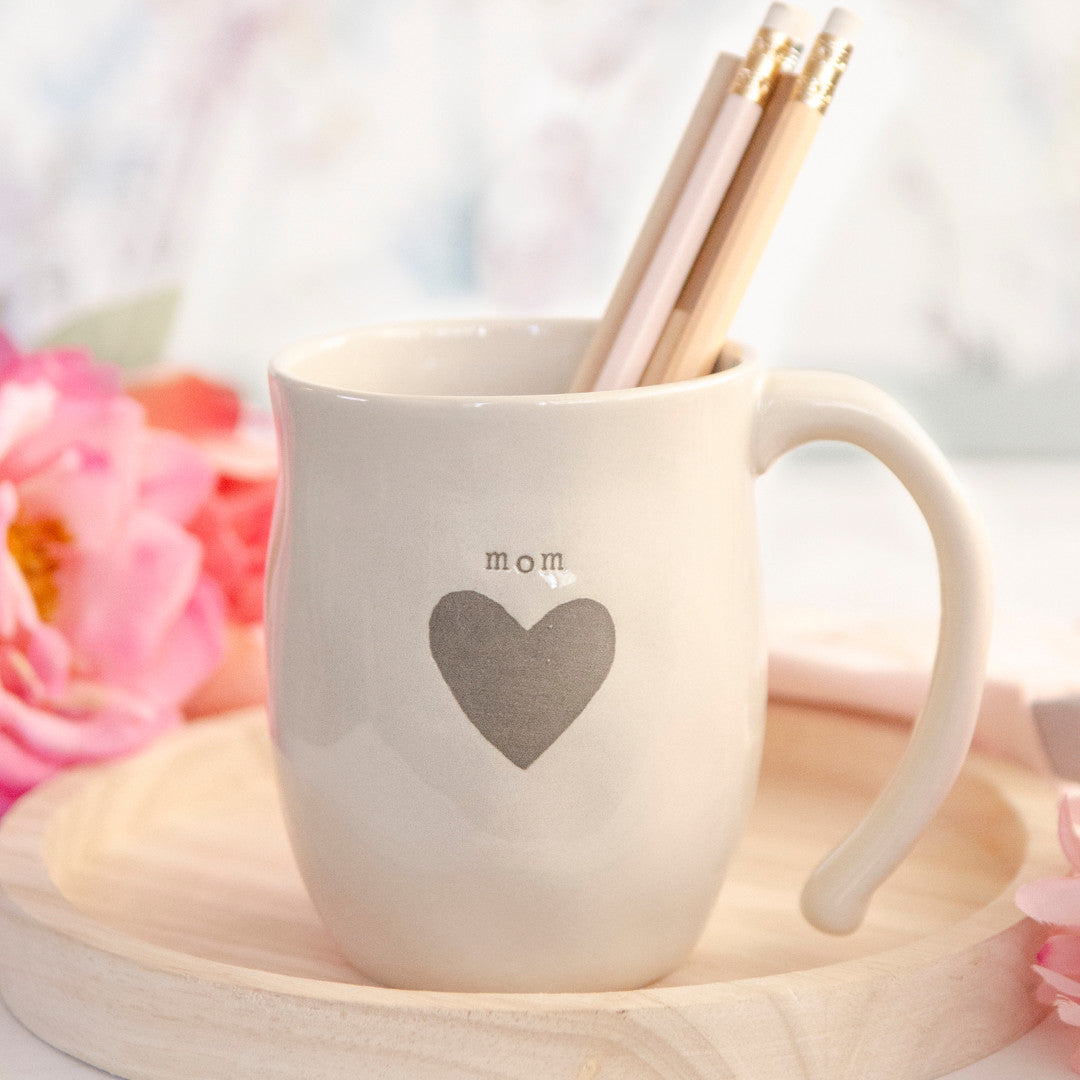 Mom Heart Mug