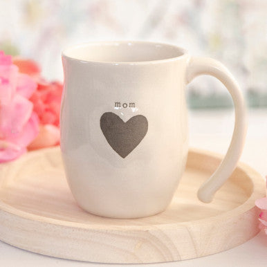Mom Heart Mug