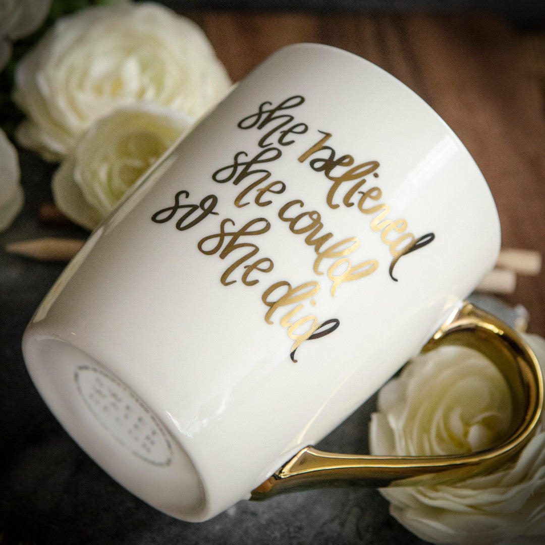 She Believed She Could So She Did Mug