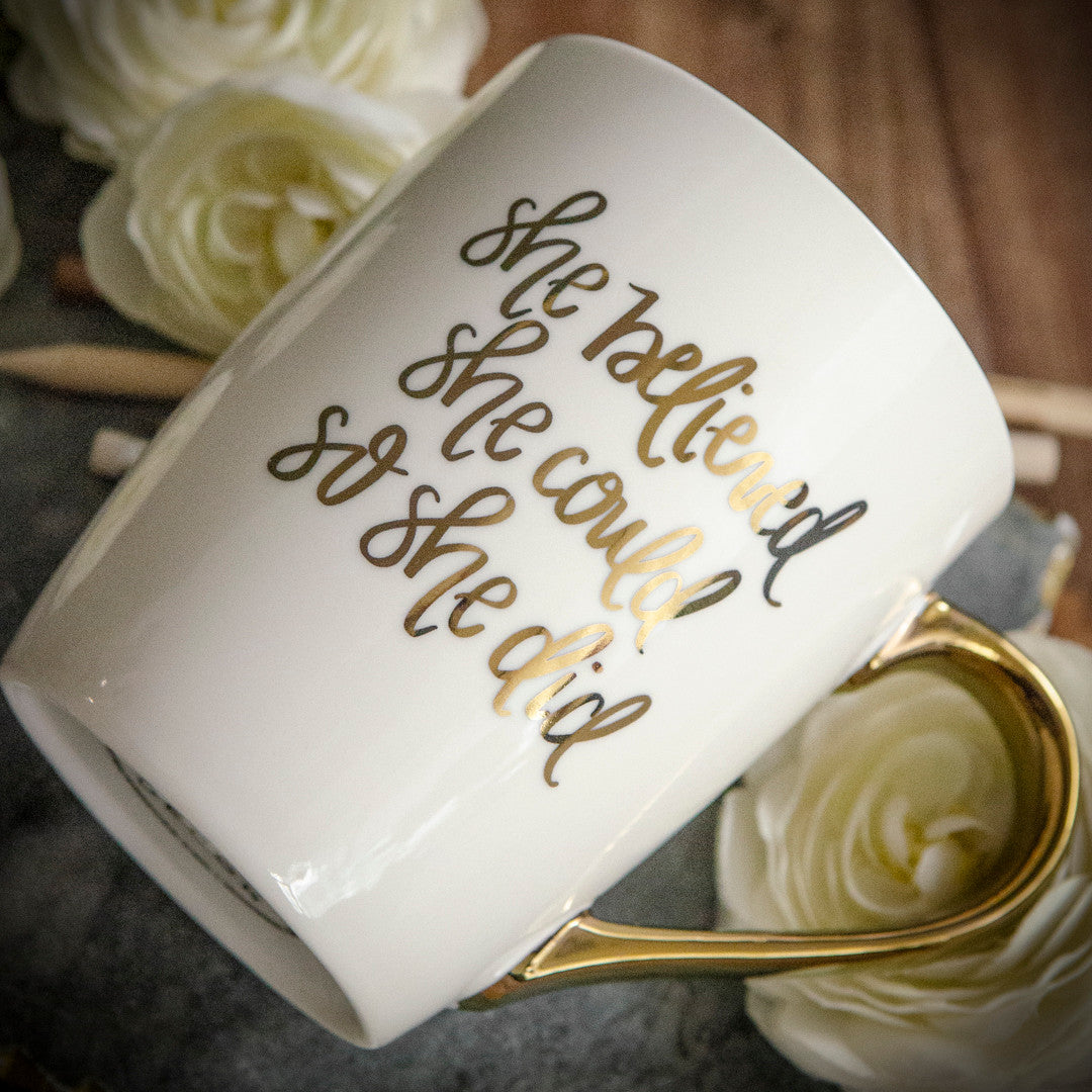 She Believed She Could So She Did Mug