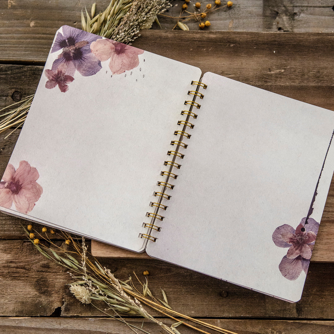 Feelings Spiral Notebook by Papaya Art