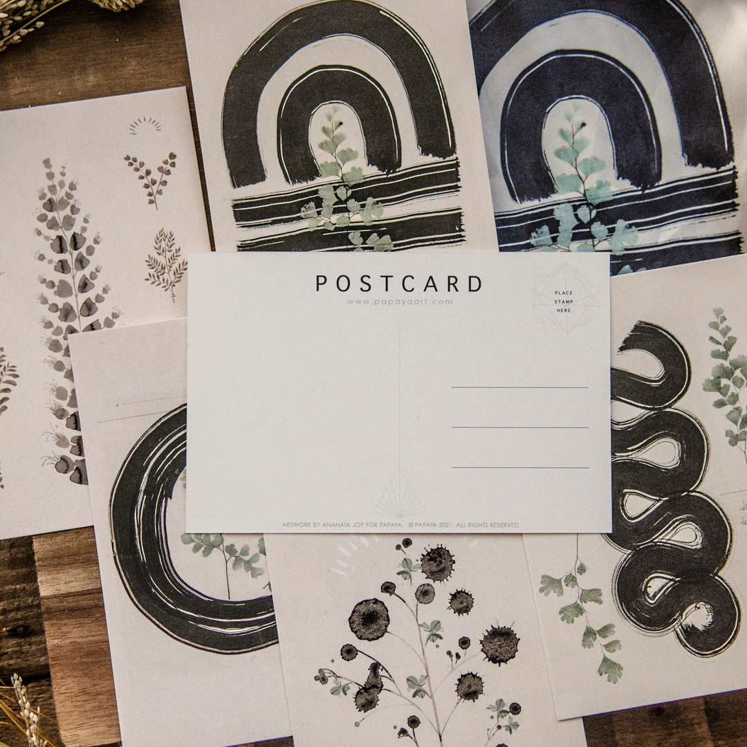 Ink Arches Postcard Set in Satin Gift Bag