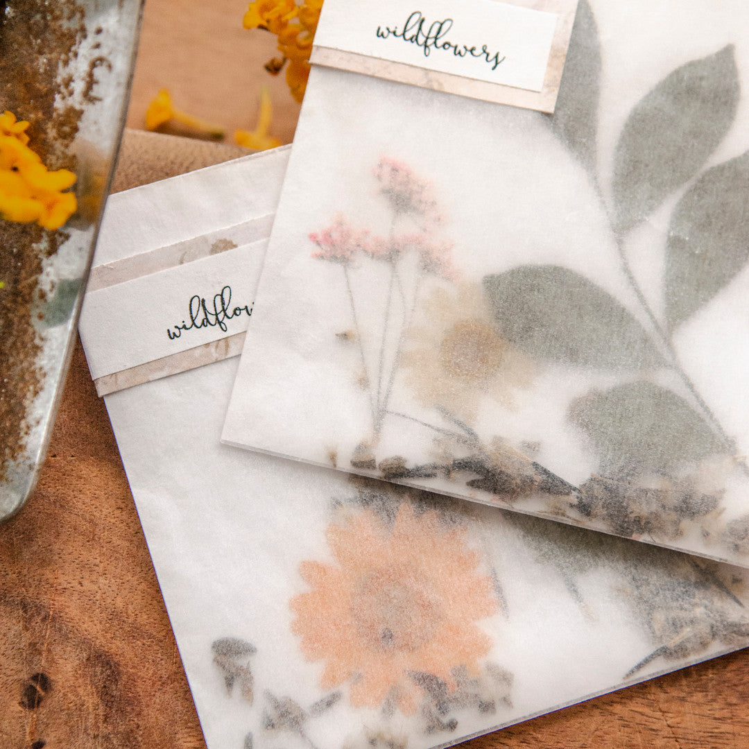 The Gift of a Green Thumb: Wildflower Seed Packets