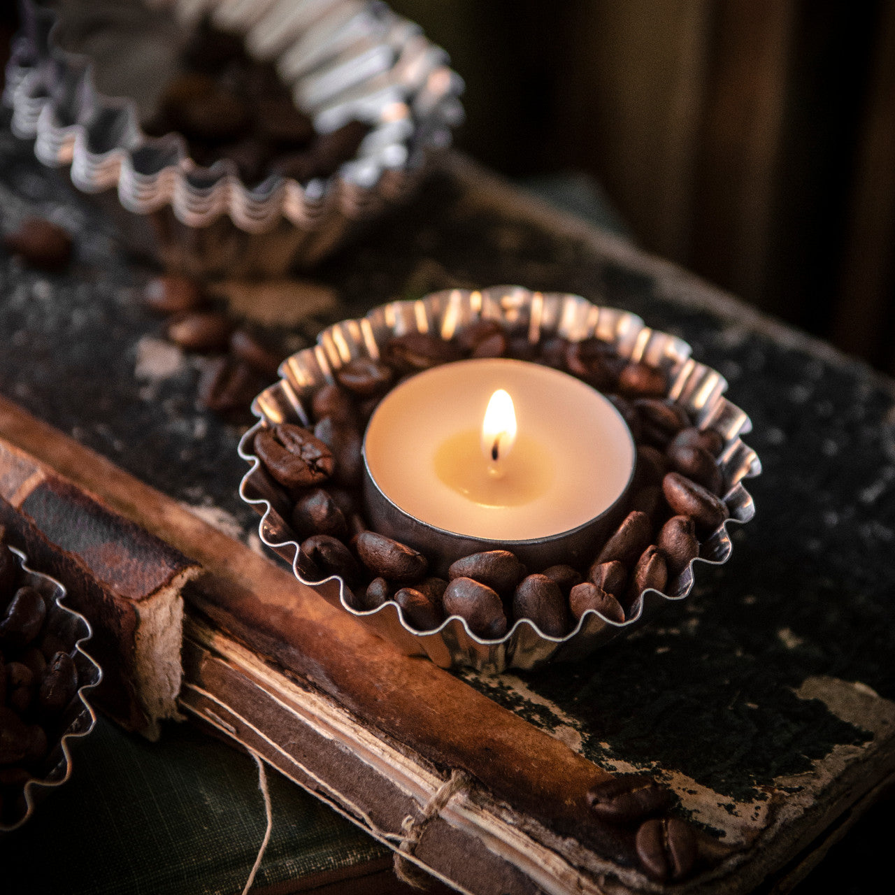 A Caffeinated Candle Collection Project