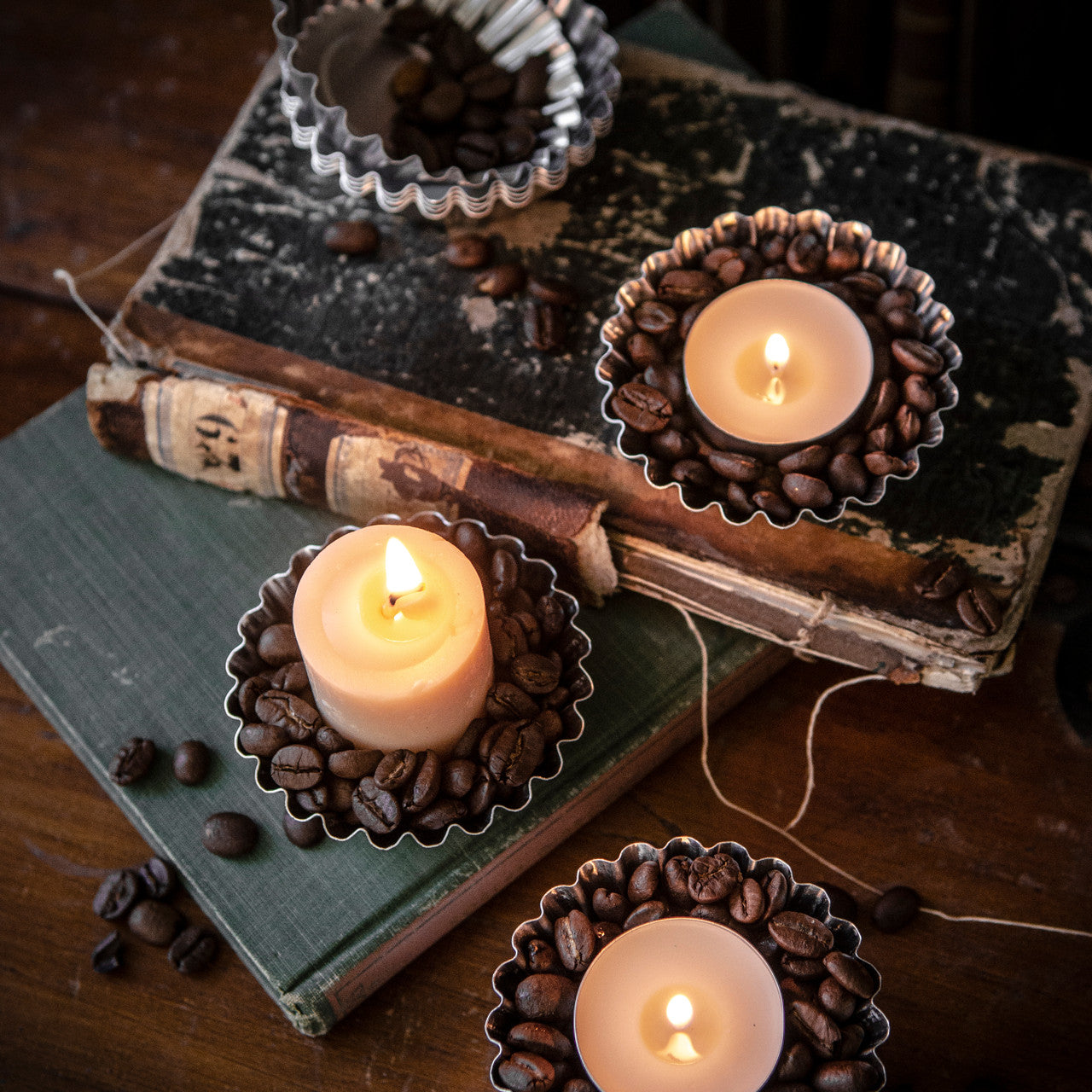 A Caffeinated Candle Collection Project