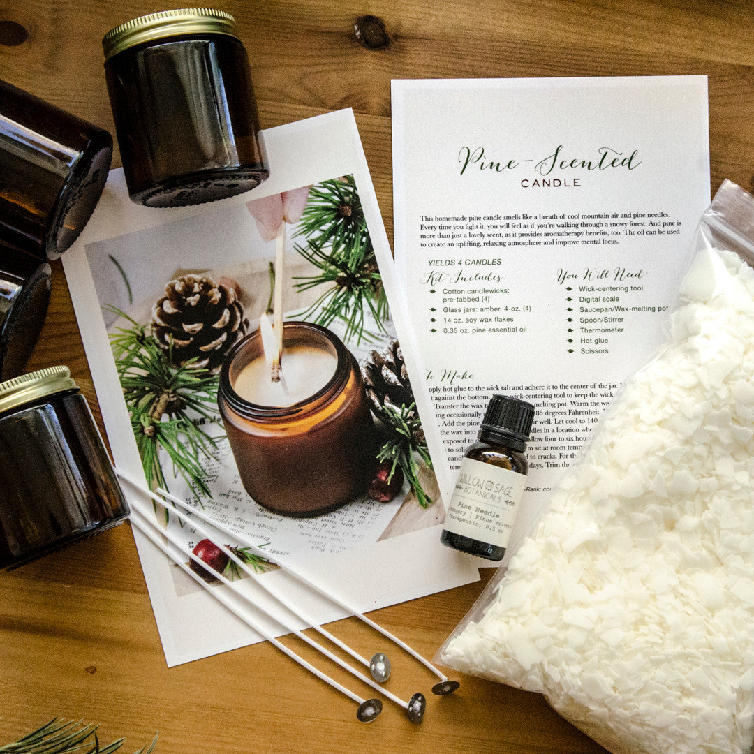 Pine-Scented Candle Making Kit