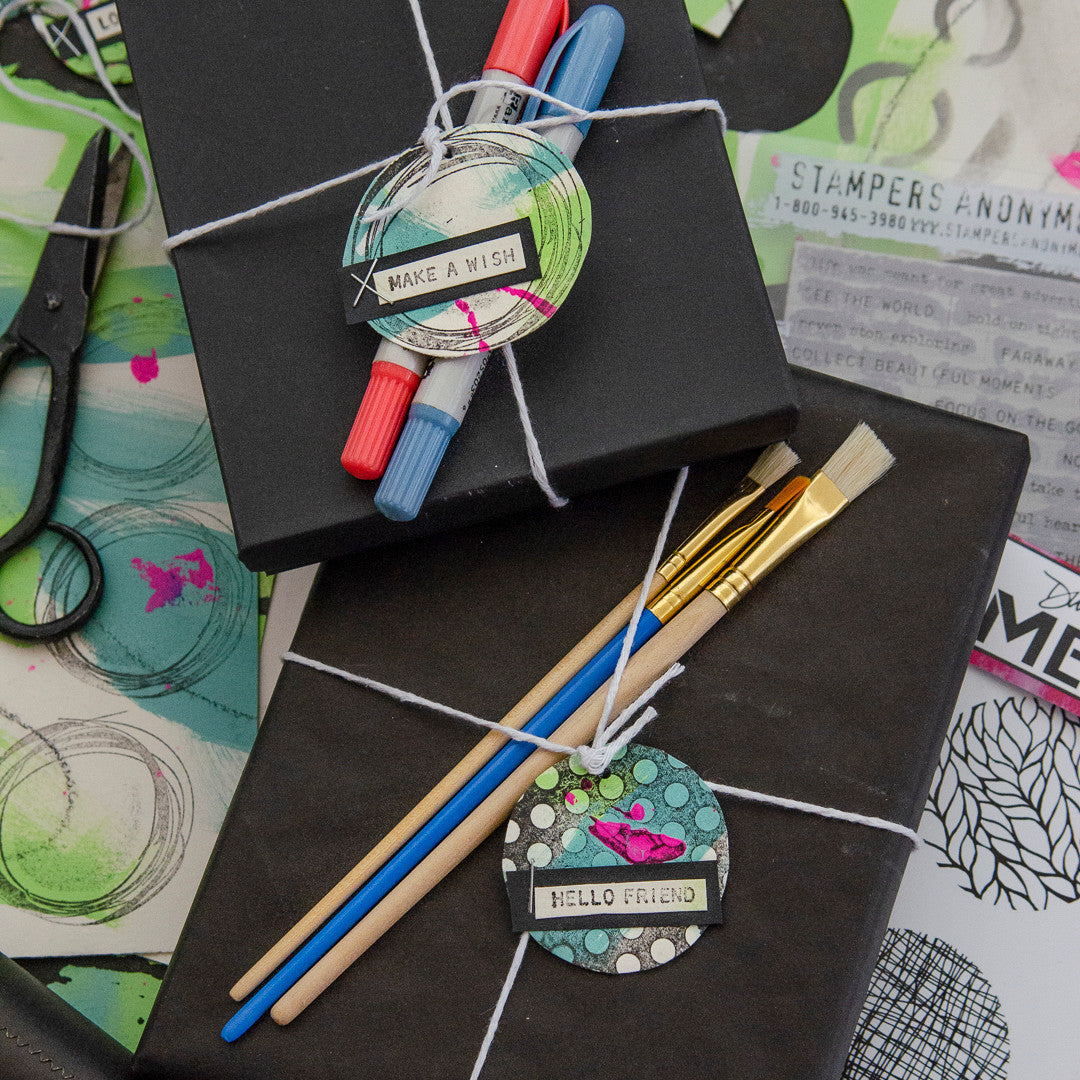 Quick & Easy Mixed-Media-Inspired Tags