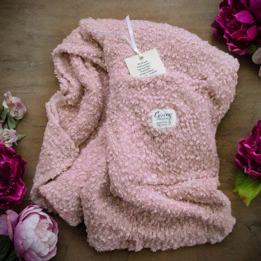 Pink Giving Shawl