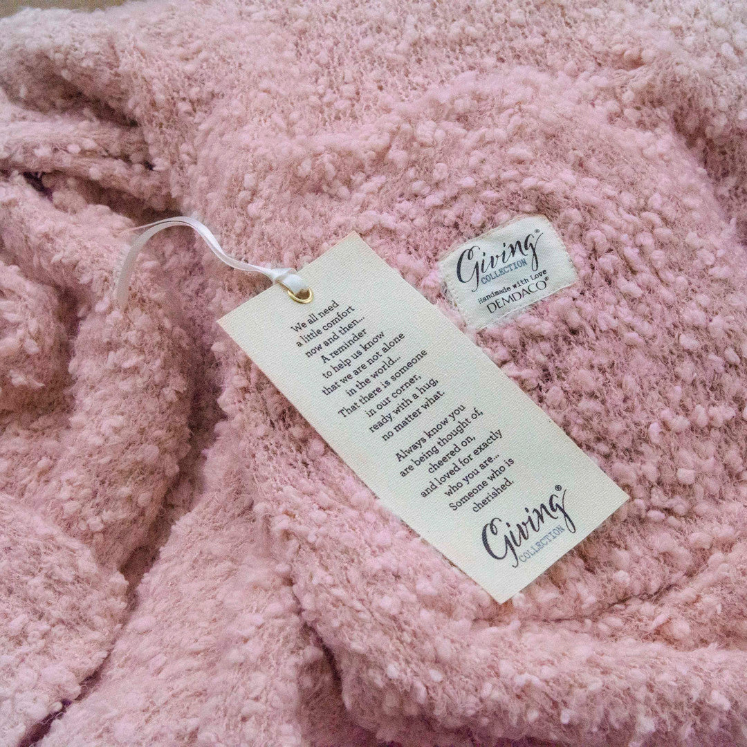 Pink Giving Shawl