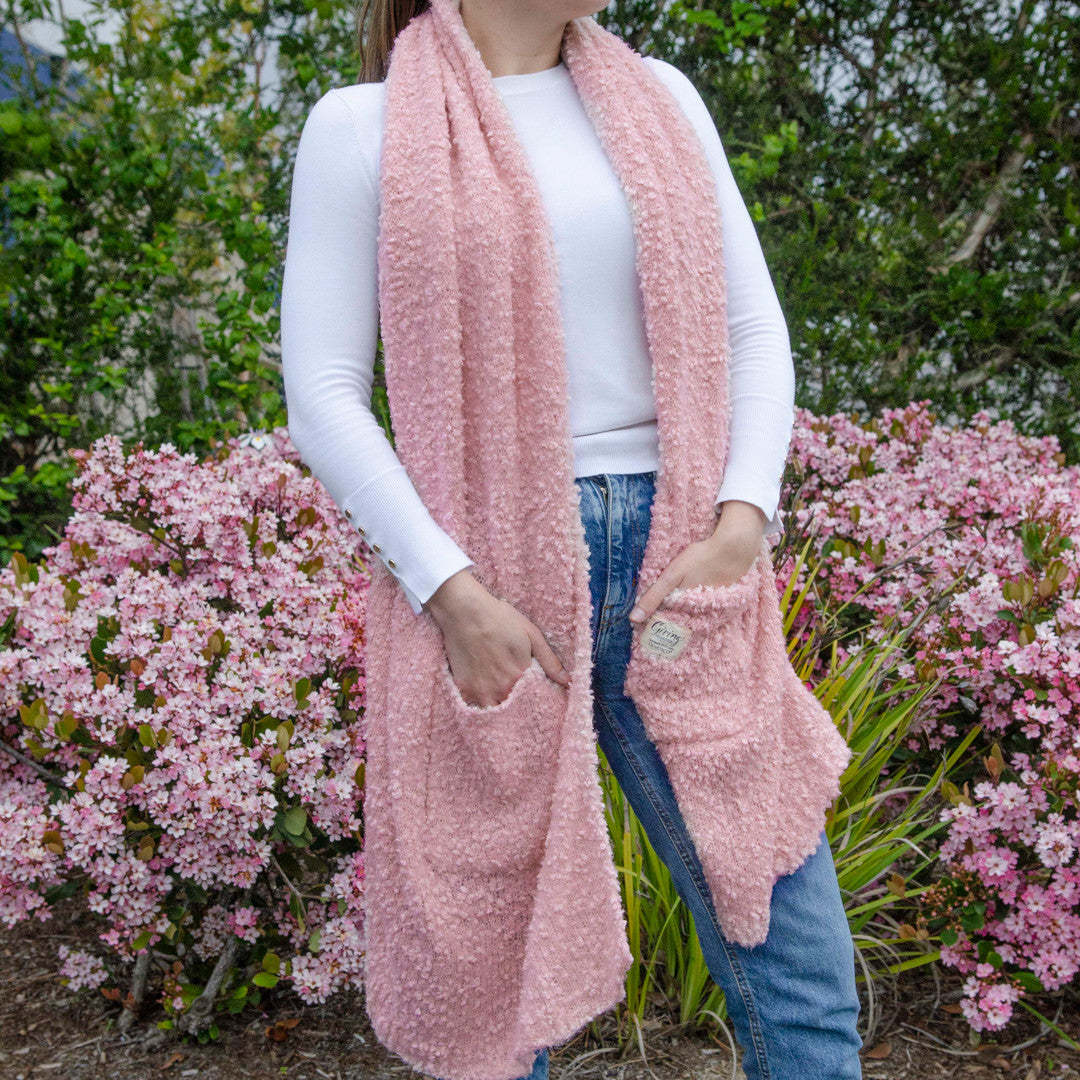 Pink Giving Shawl