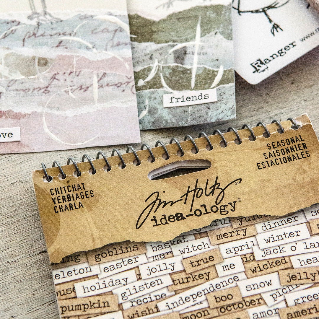 Torn Paper Tags and Cards Project