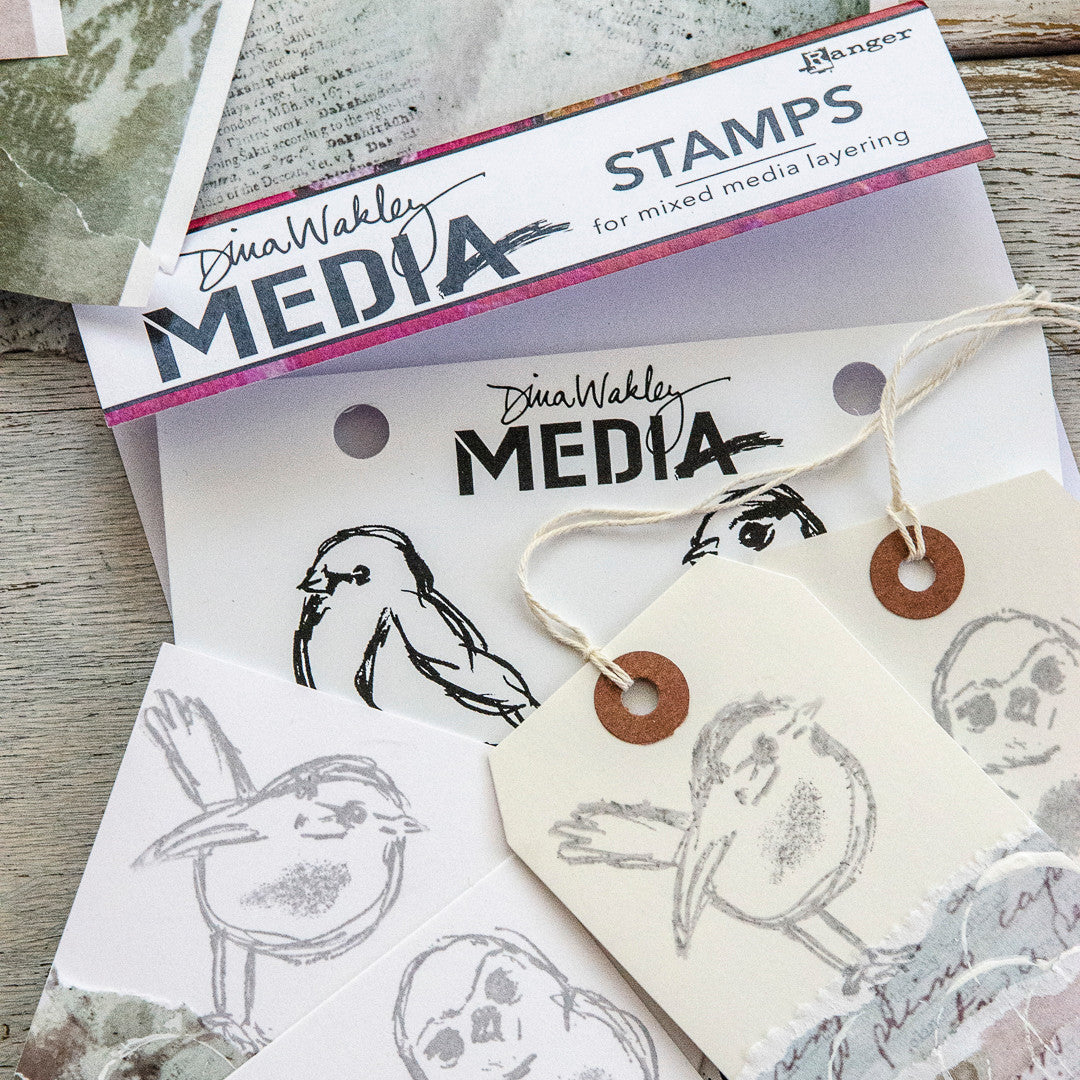 Torn Paper Tags and Cards Project