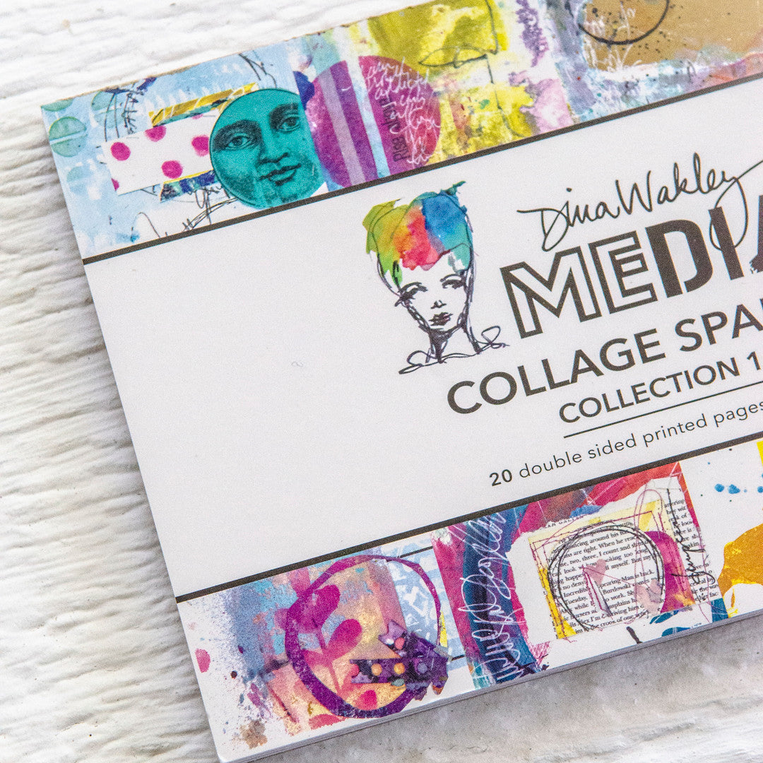 Dina Wakley Media Collage Sparks (Collection 1)